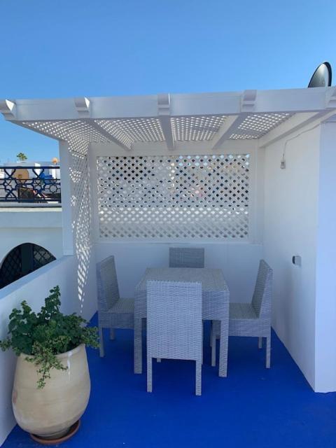 Tanger *Maison avec terrasse et vue sur la mer * Extérieur photo